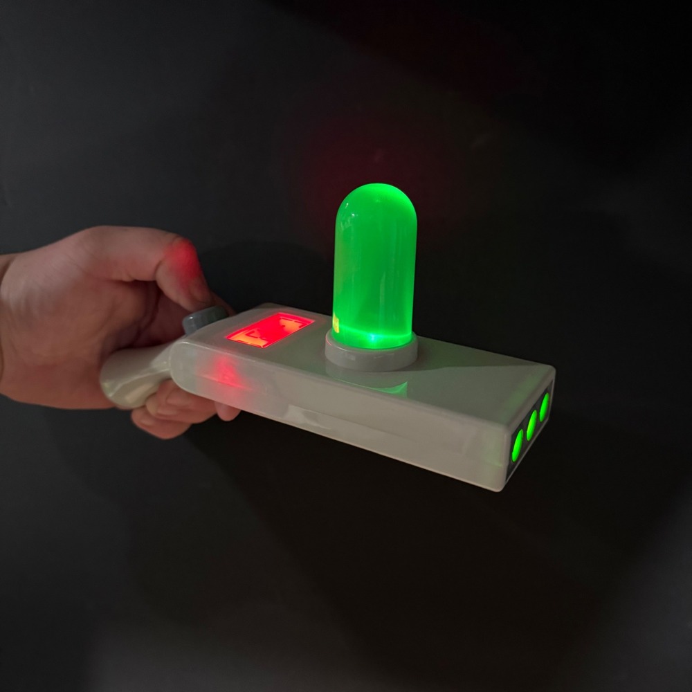Rick and Morty Portal Gun Light Up Toy Prop Spirit Halloween C-137 2017